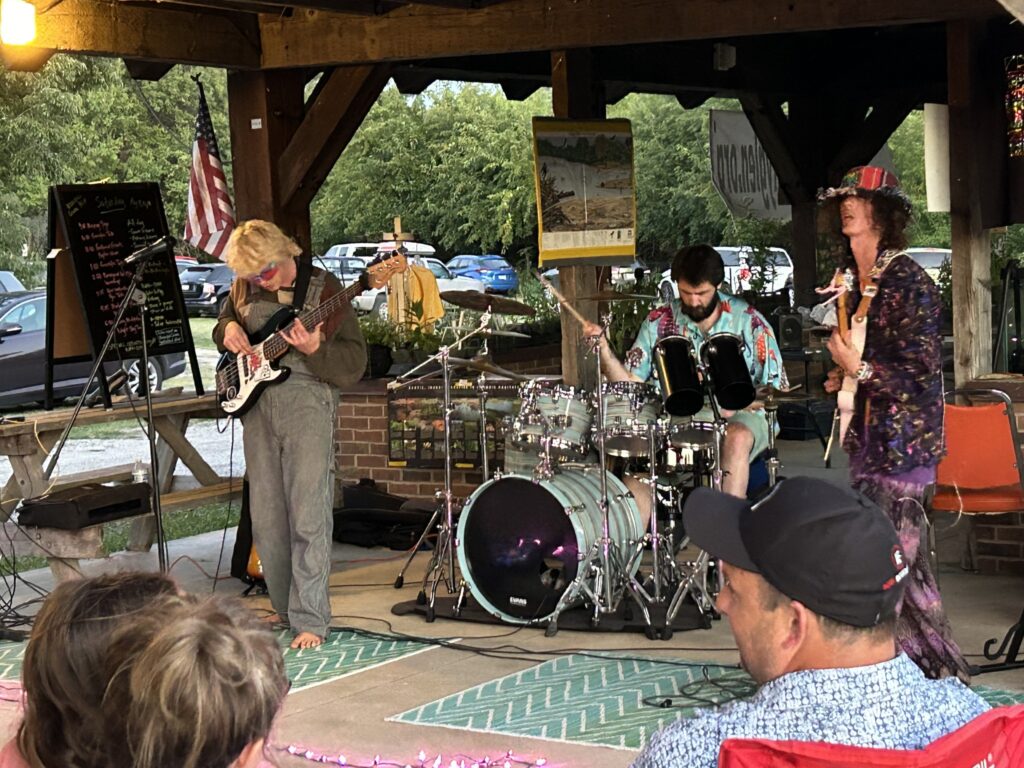 free live music at the Kickapoo Creek Festival at Sommer Park this August